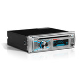 s MR500UABS Marine Boat Stereo ??Single Din, Bluetooth, CD DVD Player, AM/FM Radio Receiver, USB
